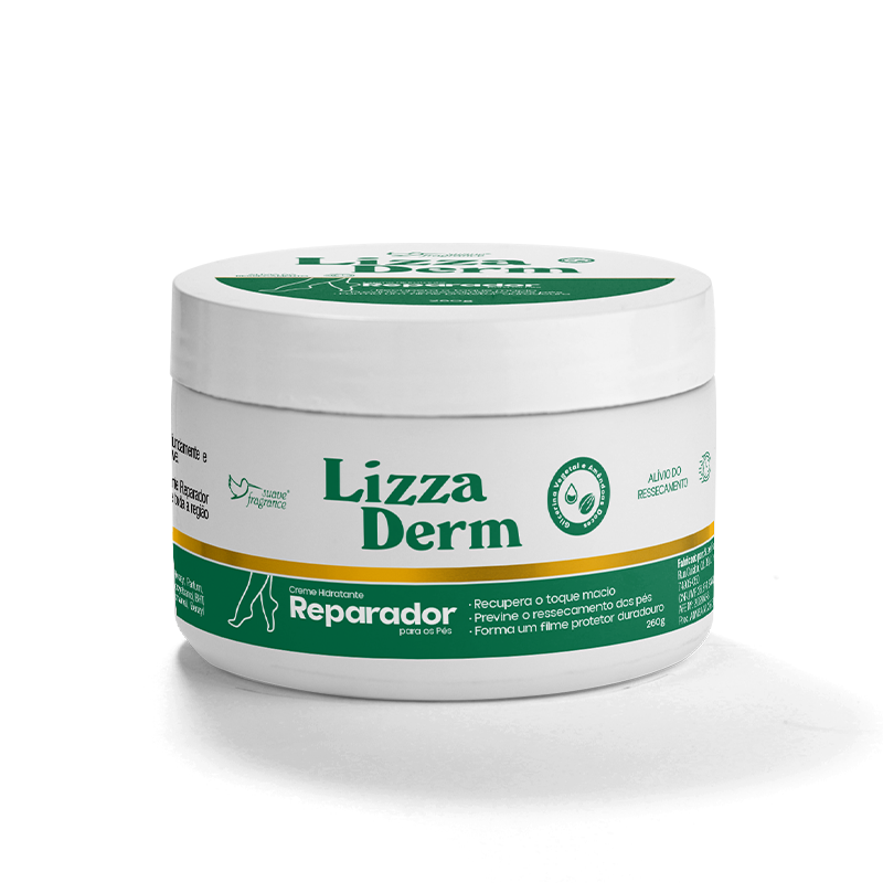 Creme Hidratante para os Pés Lizza Derm 245g Suave Fragrance 6021