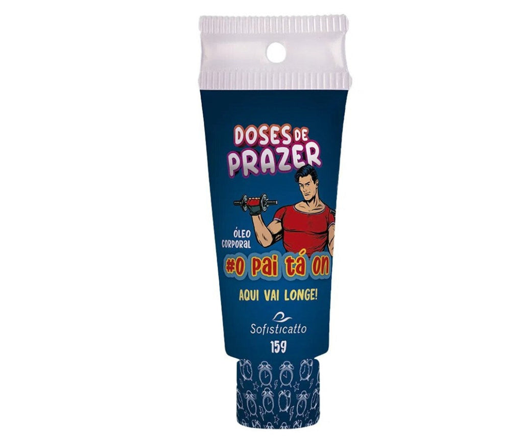 Gel Corporal Doses de Prazer #pai ta on 15mL Sofisticatto
