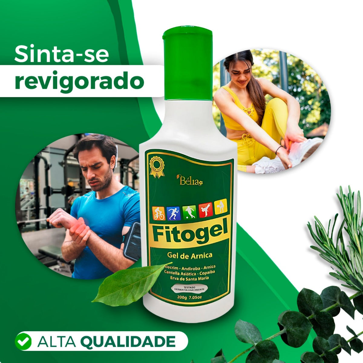 Fitogel GEL DE ARNICA EXTRA FORTE 10 ERVAS fitogel