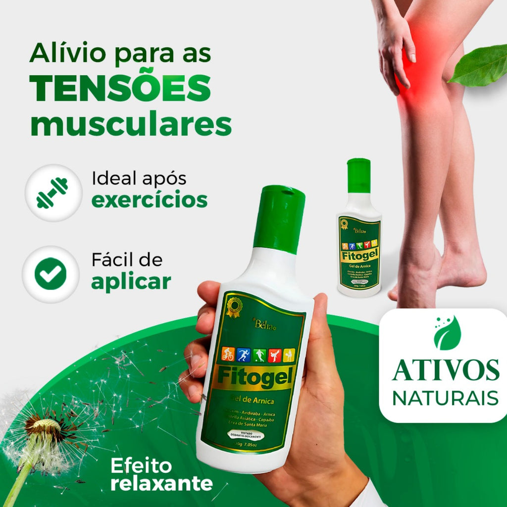 Fitogel GEL DE ARNICA EXTRA FORTE 10 ERVAS fitogel