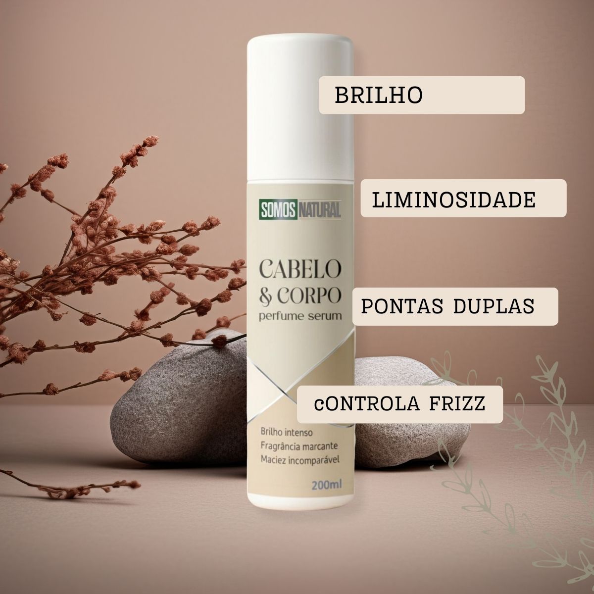 Kit 3 Escurecedor Cabelos Essencial Para Homem Abelha Rainha 200ml + Perfume cabelo e corpo