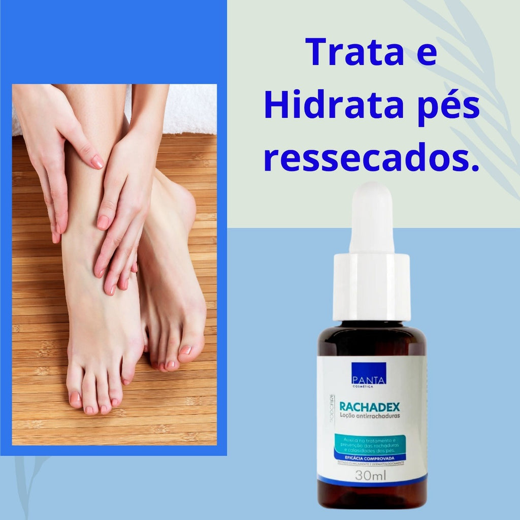 Loção para os Pés Rachadex Panta Cosmética
