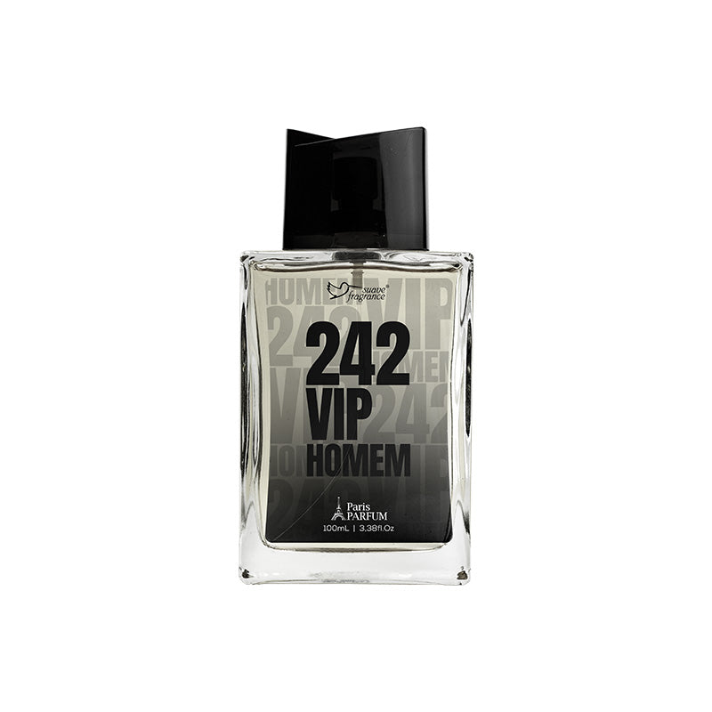Deo Colonia 242 Vip Homem 100ml Suaver Fragrance 0408