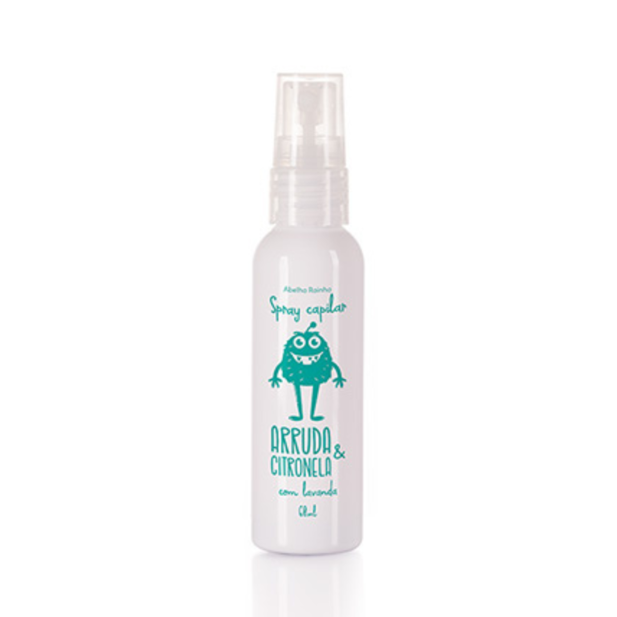 Spray Capilar Citronela Contra Piolhos Arruda e Citronela Abelha Rainha 60 ml