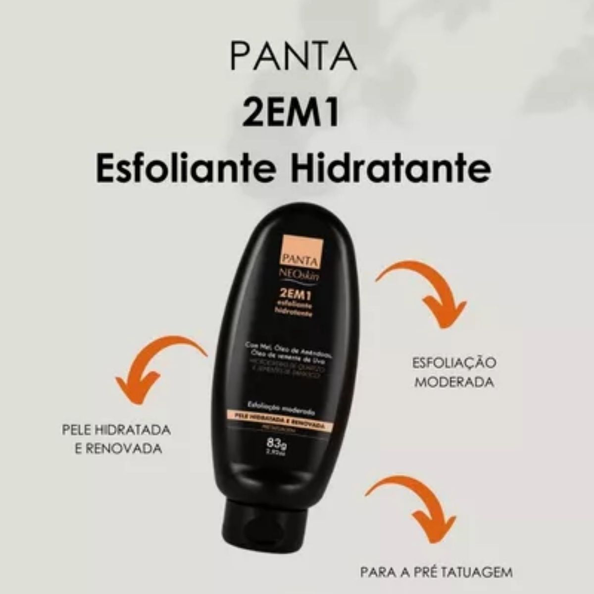 Panta Neoskin Hidratante e Esfoliante 2em1 Panta 83g