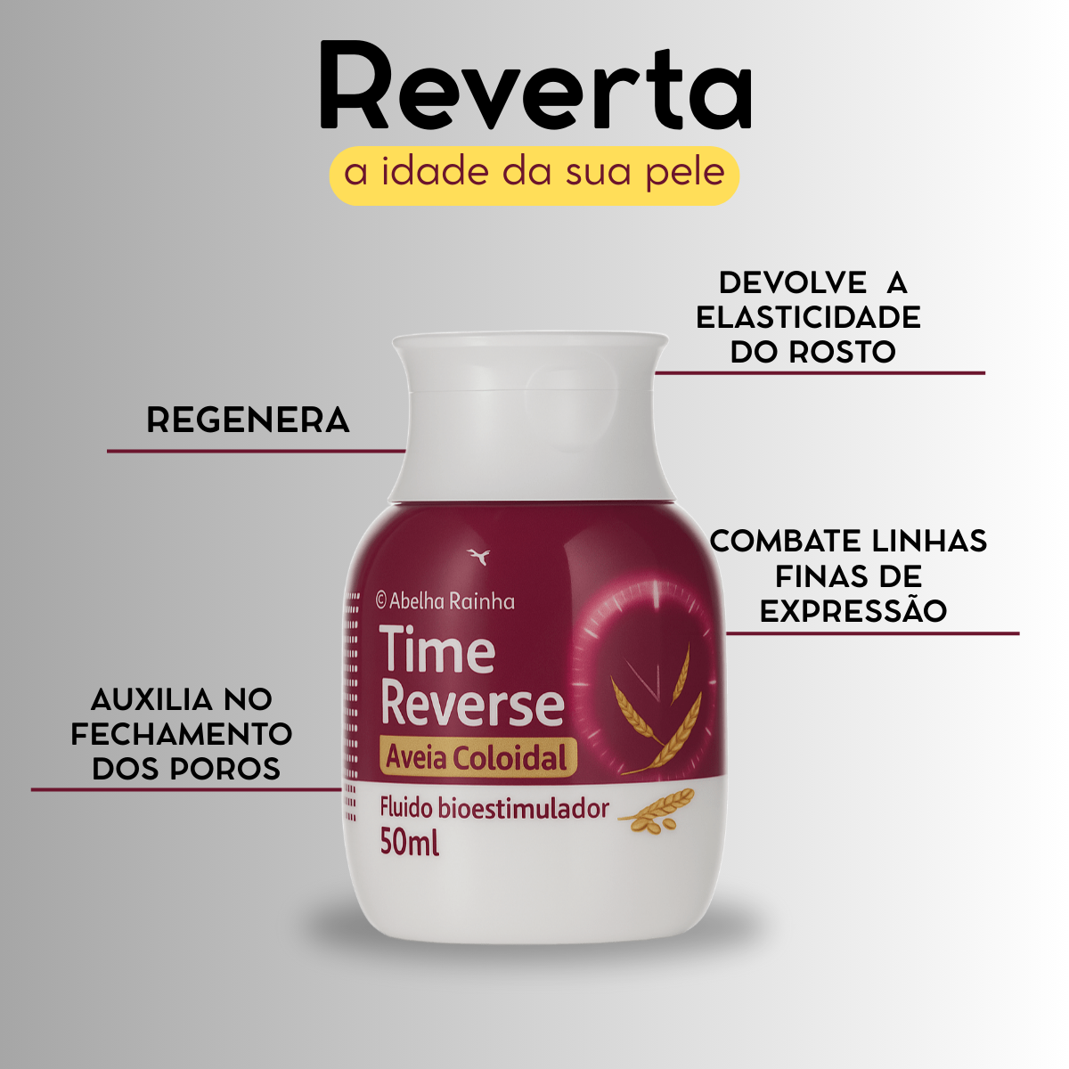 Time Reverse Fluido Bioestimulador de Colageno e Elastina 50ml
