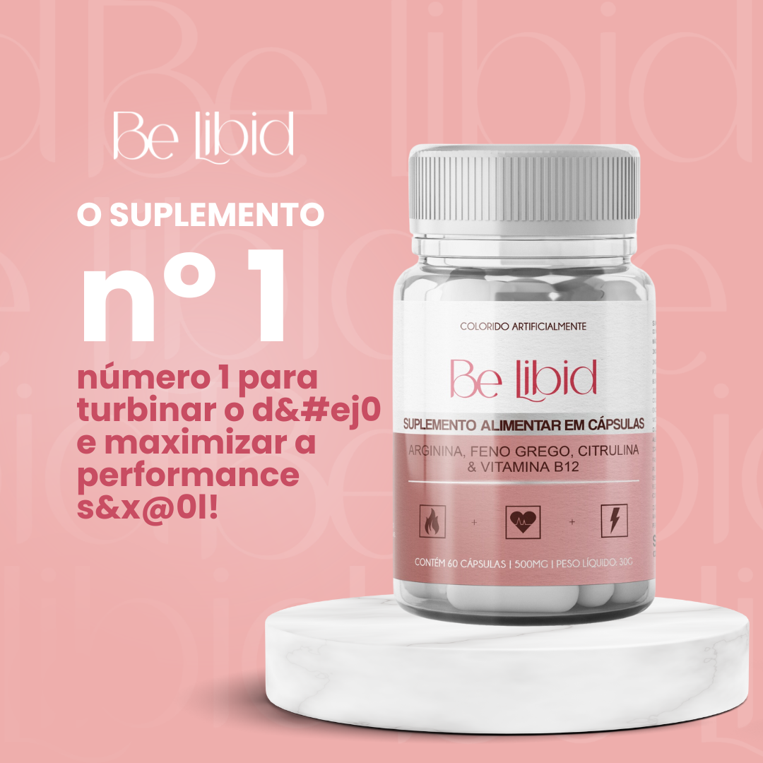 Suplemento Be Libid  60 cap. de 550mg - 35g