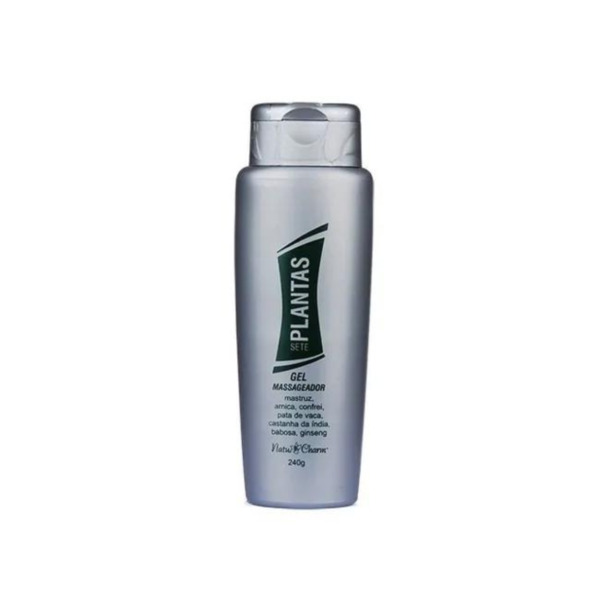 Gel Massageador 7 Plantas NatuCharm 240g