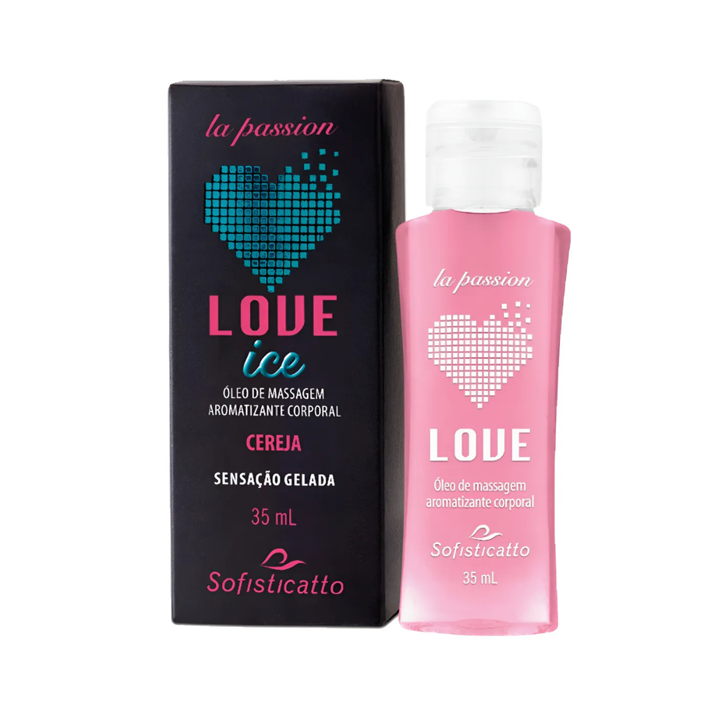 Óleos para Massagem Love Hot e Ice 35ml Sofisticatto