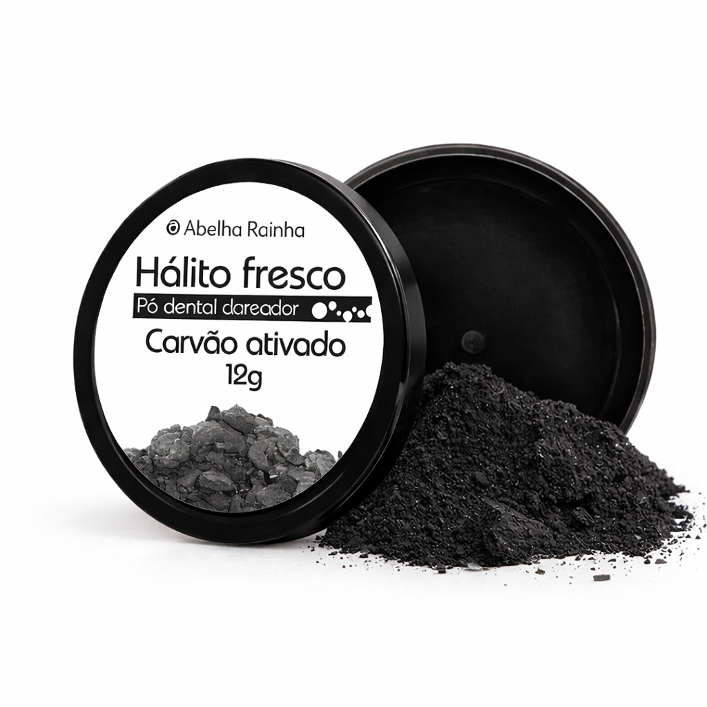 Pó Dental Clareador Hálito Fresco 12g Abelha Rainha