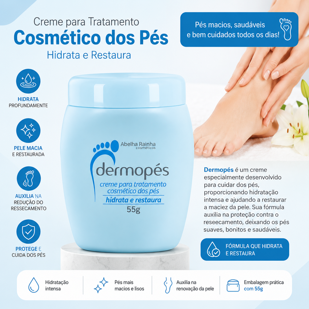 Hidrapes 240g + 1 Dermopés Azul 55g + Removedor de cuticulas