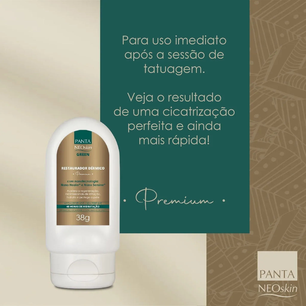 Creme NEOskin Green Cicatrizante Vegano - Panta Cosmética
