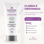 Creme Clareador Corporal Axila e Virilha Lumina 60g Sofisticatto