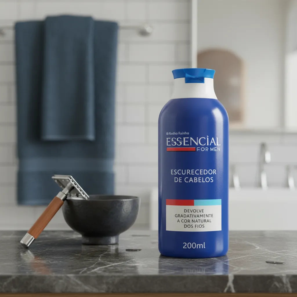 Escurecedor Cabelos Essencial Para Homem Abelha Rainha 200ml