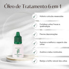 Óleo para unha AR Tratamento 6 x 1 Abelha Rainha 12 ml -