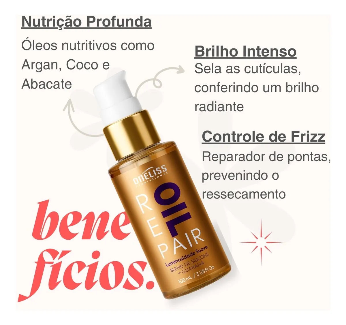 Reparador de Pontas Oil Repair OneLiss