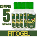 Kit 5 Unidades Fitogel Gel Creme de Arnica 200g com 21 Ervas
