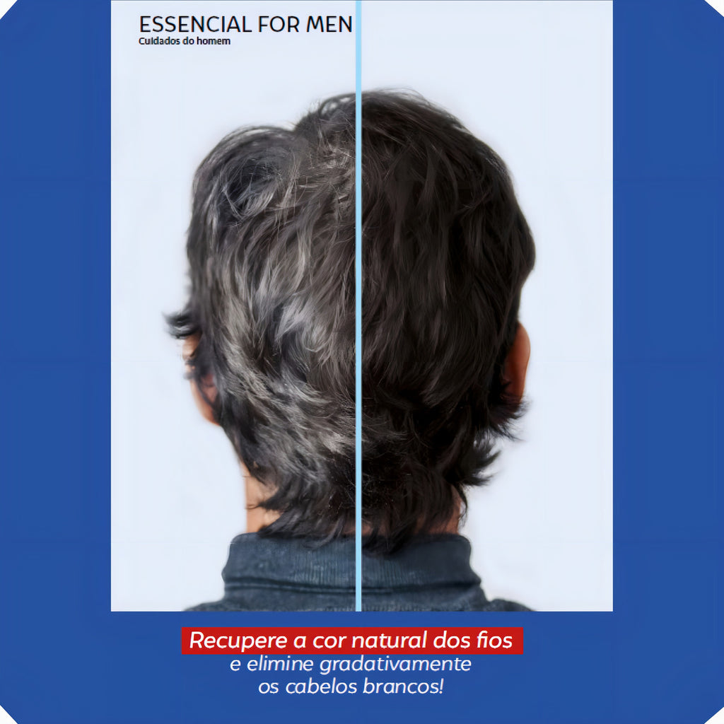 Escurecedor Cabelos Essencial Para Homem Abelha Rainha 200ml