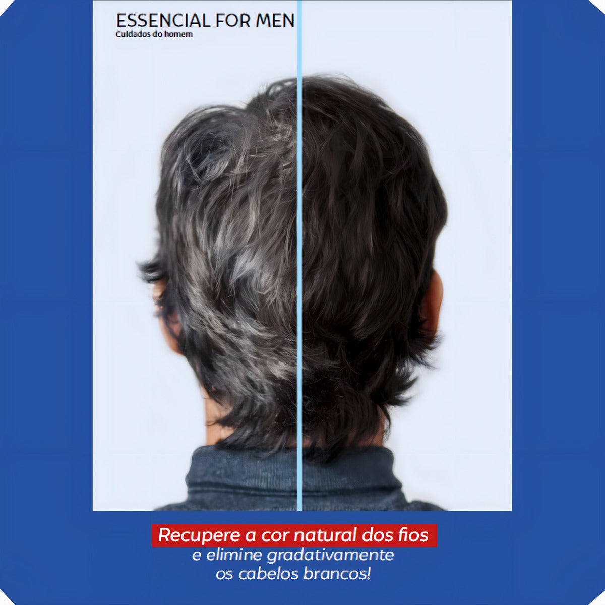 Escurecedor Cabelos Essencial Para Homem Abelha Rainha 200ml