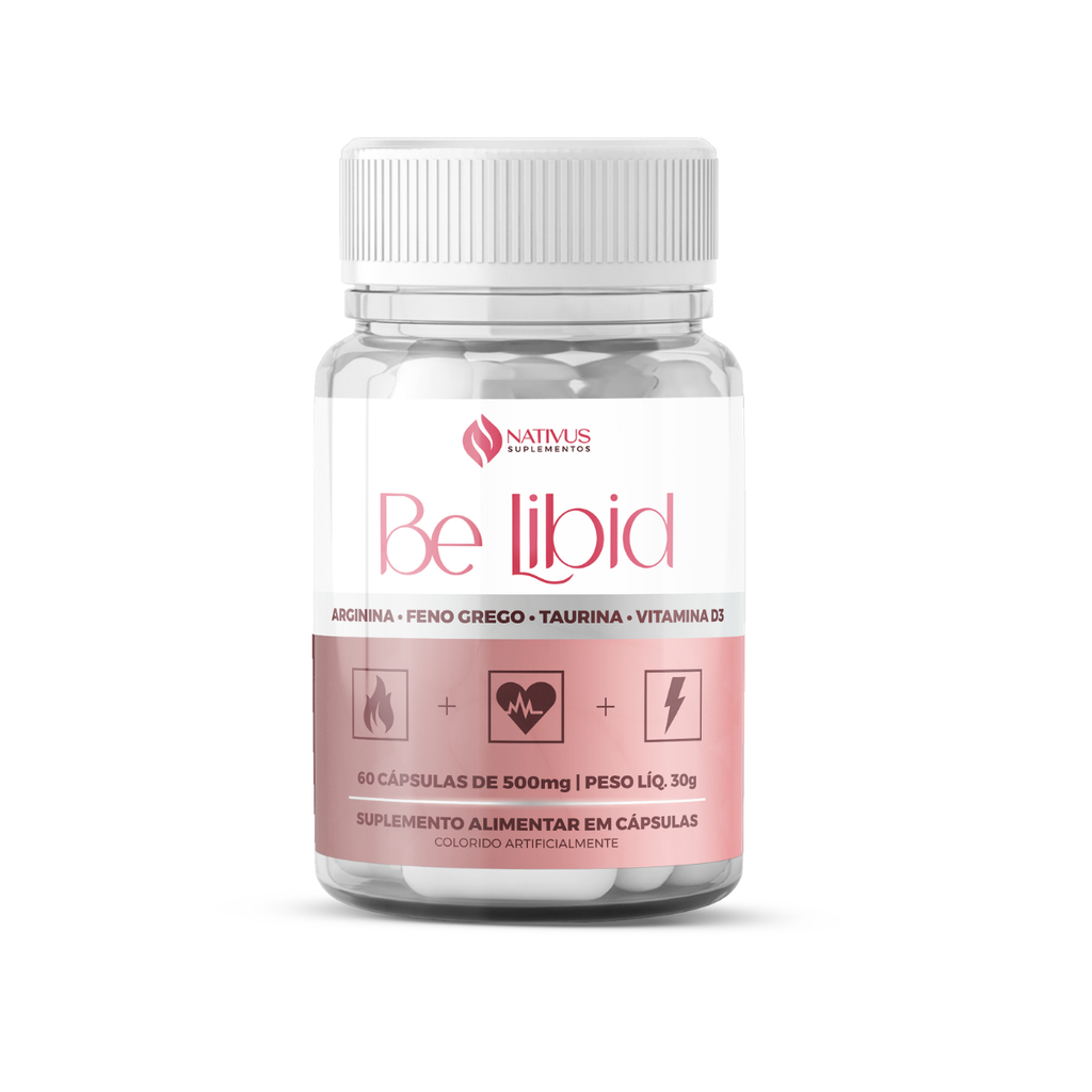 Suplemento Be Libid  60 cap. de 550mg - 35g