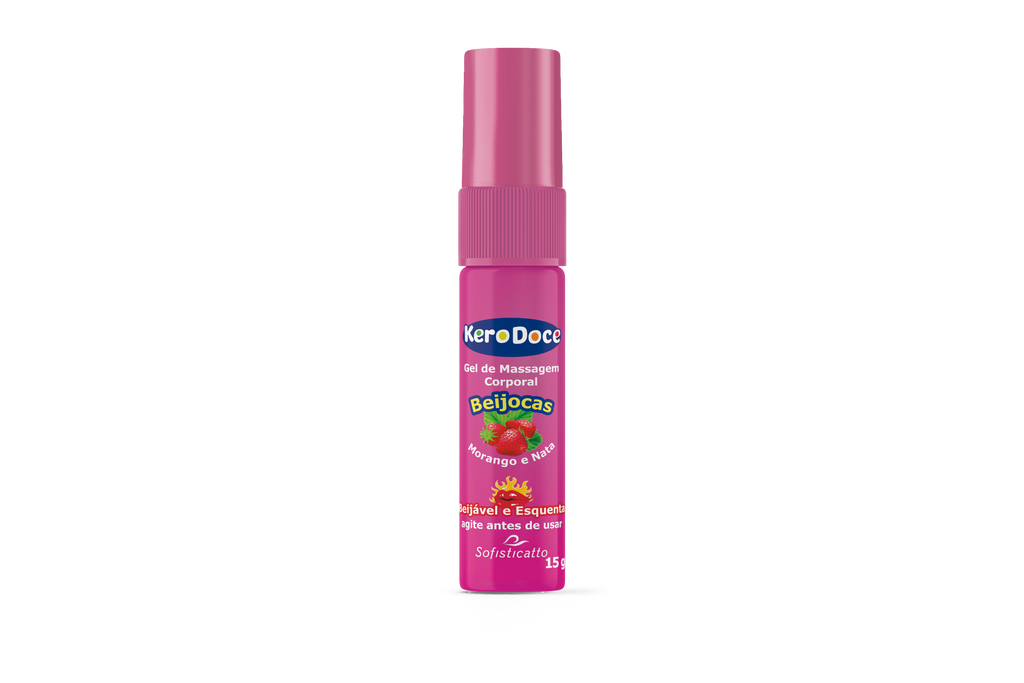 Gel Beijável e Esquenta Kero Doce 15g Sofisticatto