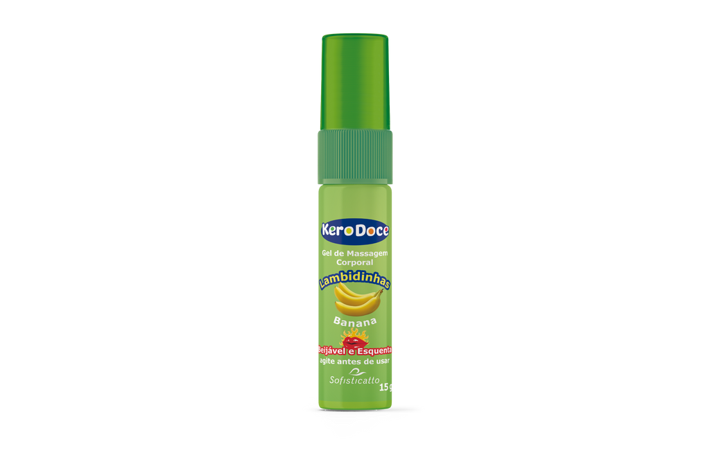 Gel Beijável e Esquenta Kero Doce 15g Sofisticatto