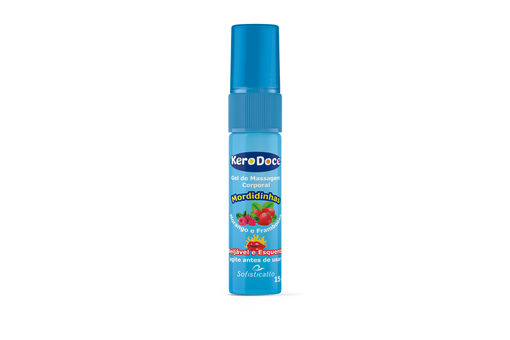 Gel Beijável e Esquenta Kero Doce 15g Sofisticatto