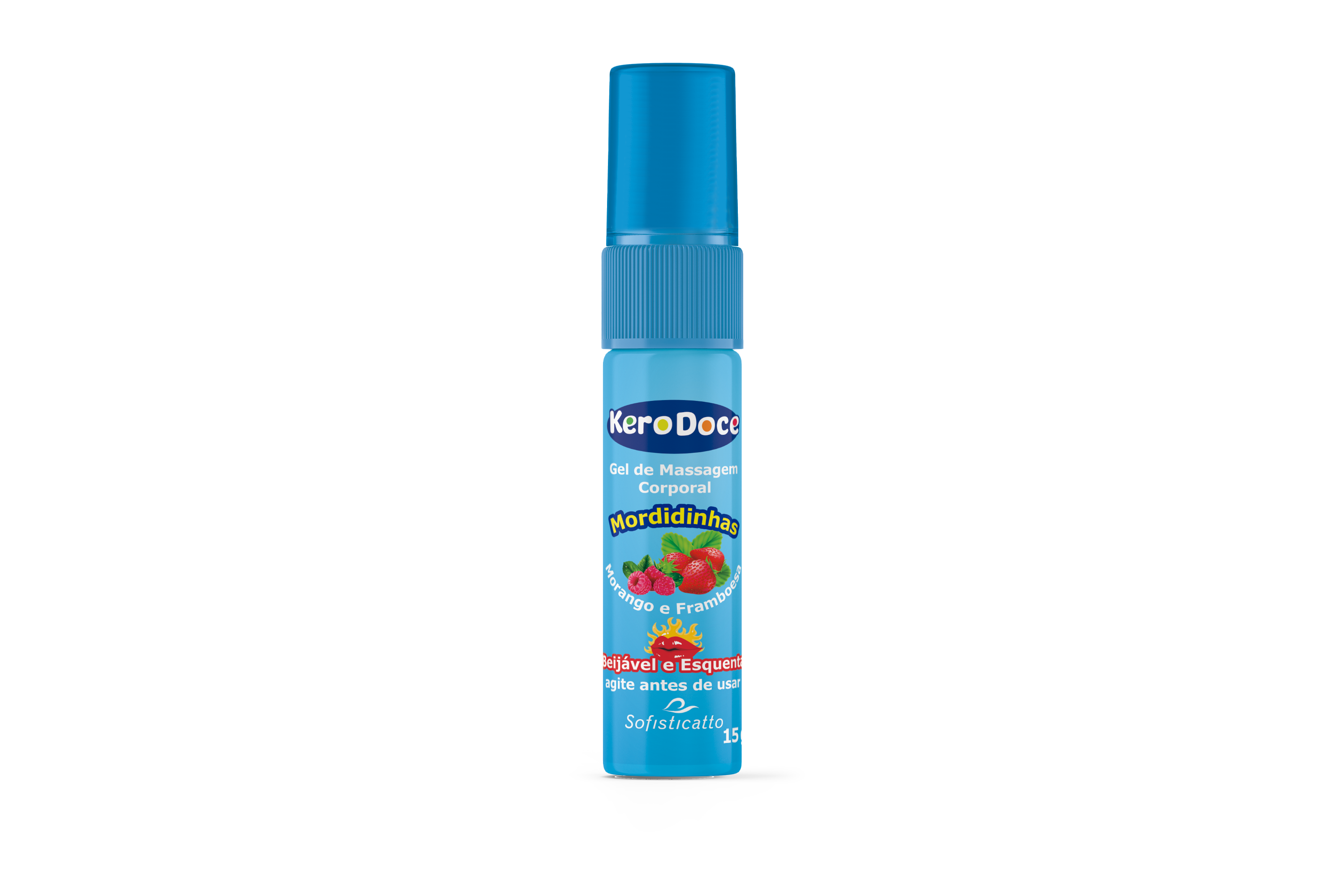 Gel Beijável e Esquenta Kero Doce 15g Sofisticatto