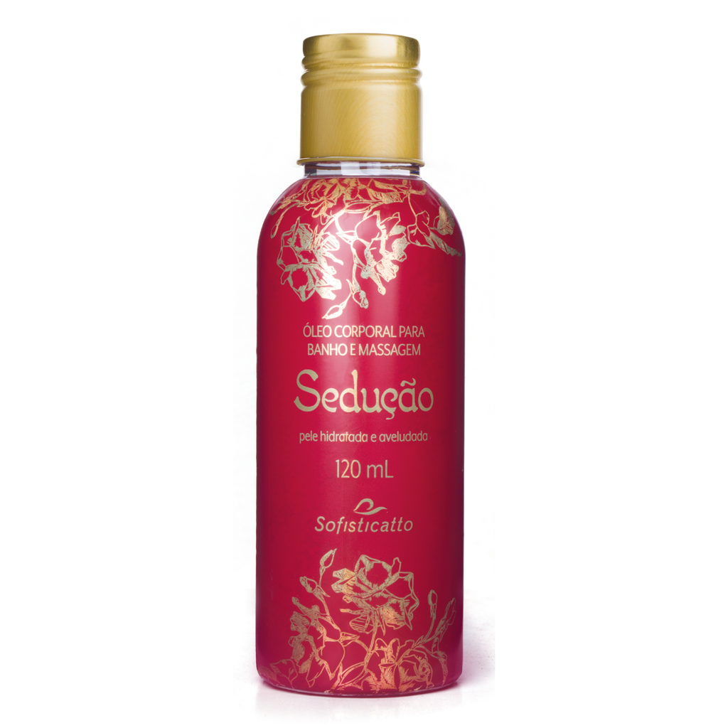 Oleo Corporal Para Banho e Massagem Sedução Sofisticatto 120ML