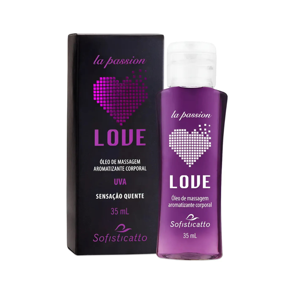 Óleos para Massagem Love Hot e Ice 35ml Sofisticatto
