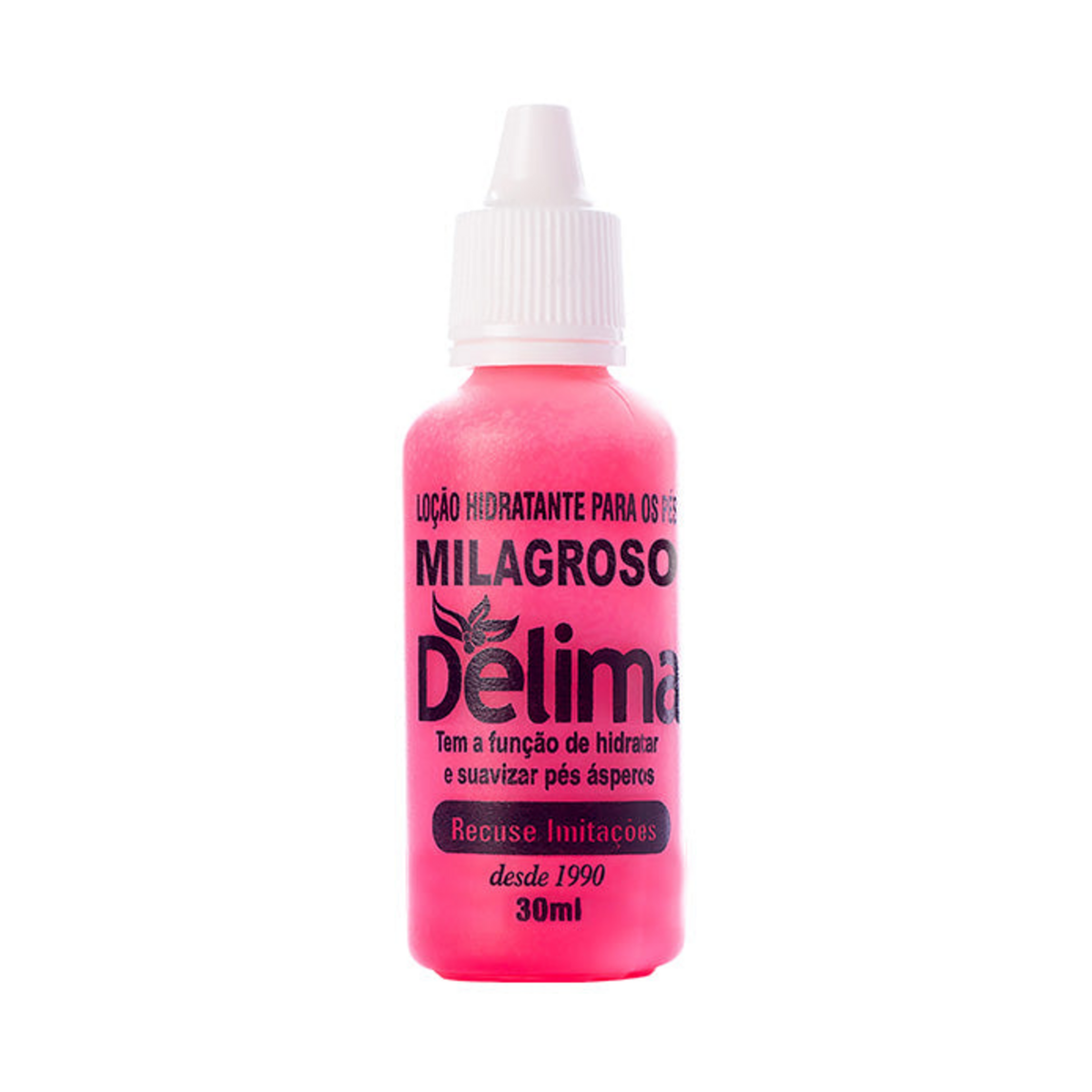 Loção Hidratante Para Os Pés Milagroso Delima Suave Fragrânce 30ml
