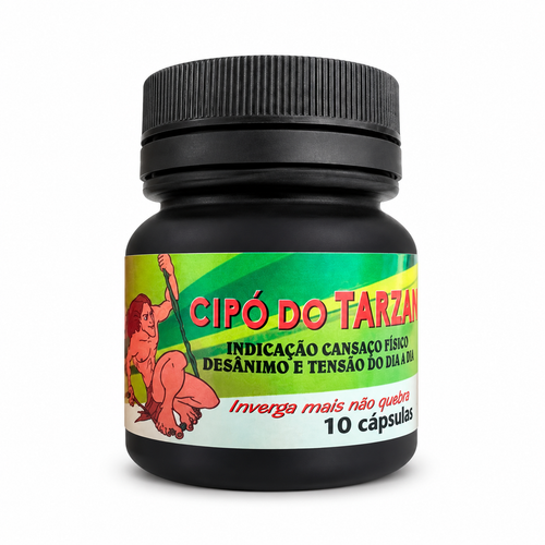 Cipó do Tarzan 10 Cápsulas Original