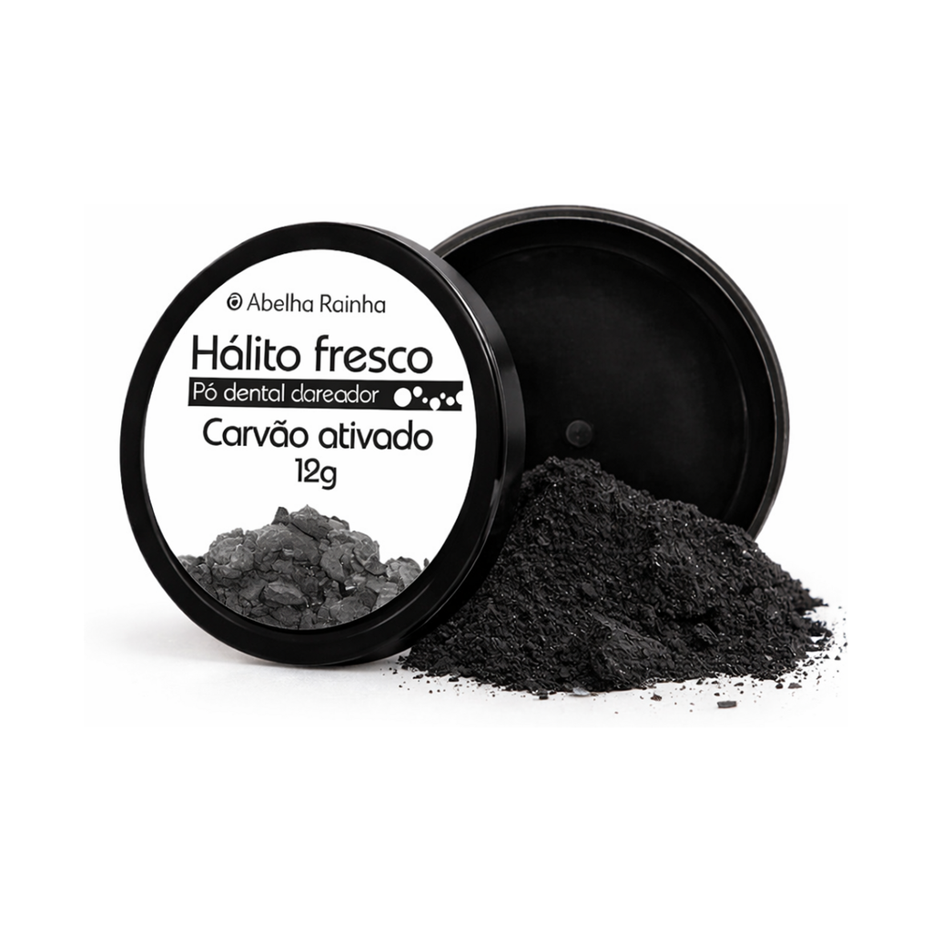 Pó Dental Clareador Hálito Fresco 12g Abelha Rainha