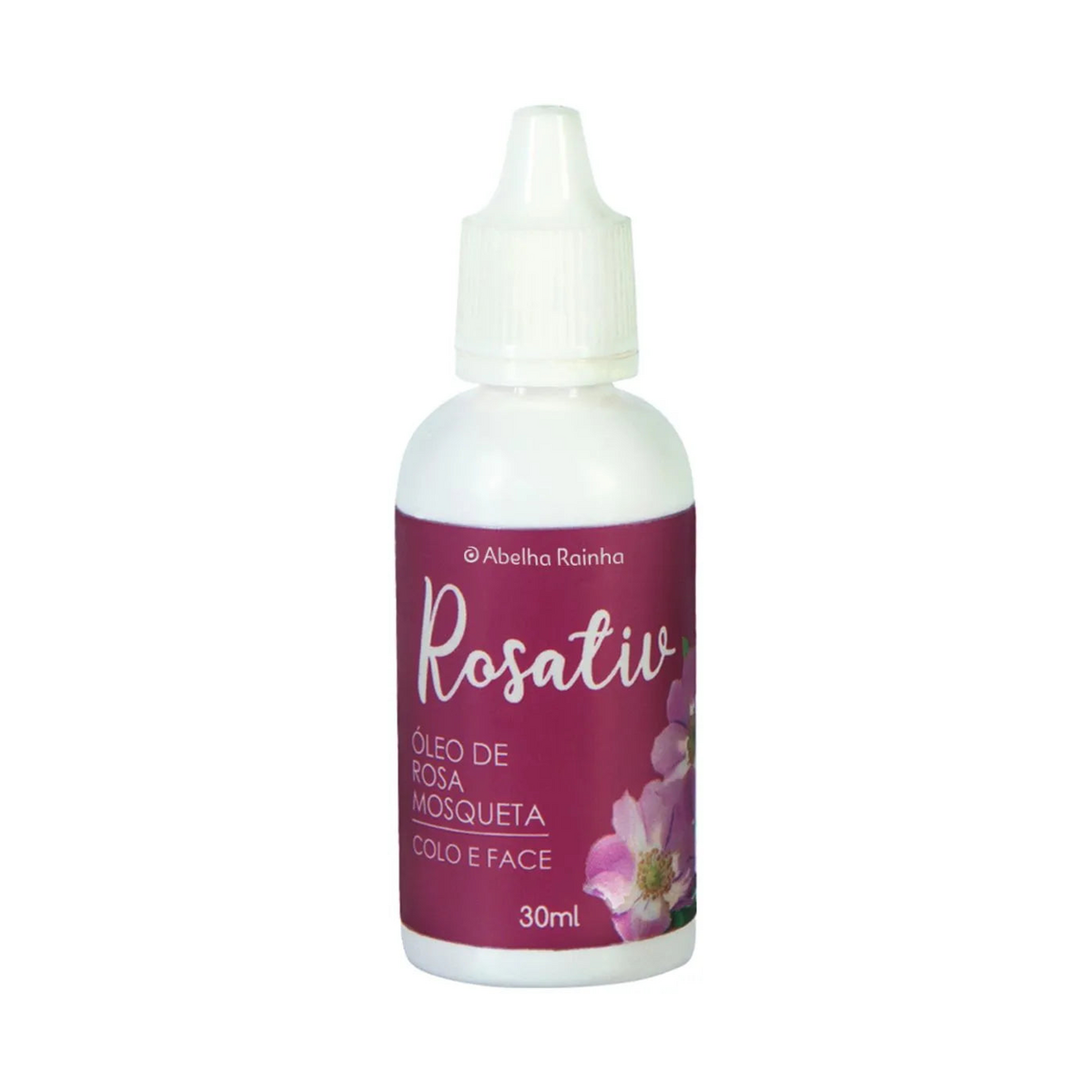 Óleo De Rosa Mosqueta Colo E Face 30ml Rosativ Abelha Rainha