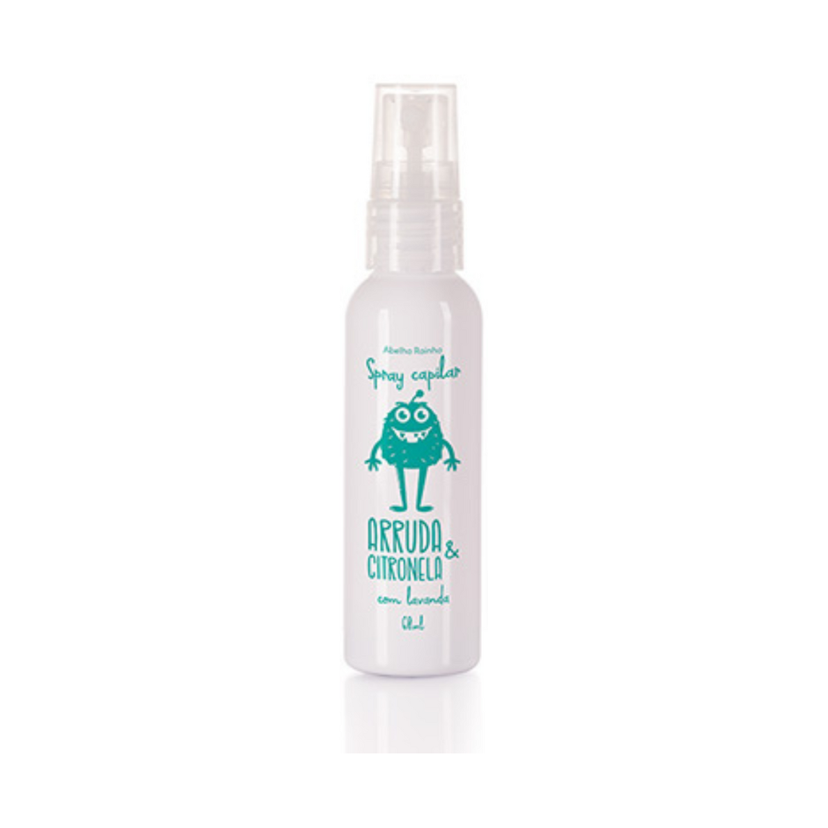 Spray Capilar Citronela Contra Piolhos Arruda e Citronela Abelha Rainha 60 ml