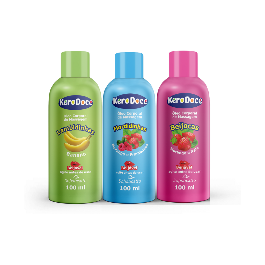 Óleo Corporal de Massagem Kero Doce 100ml Sofisticatto