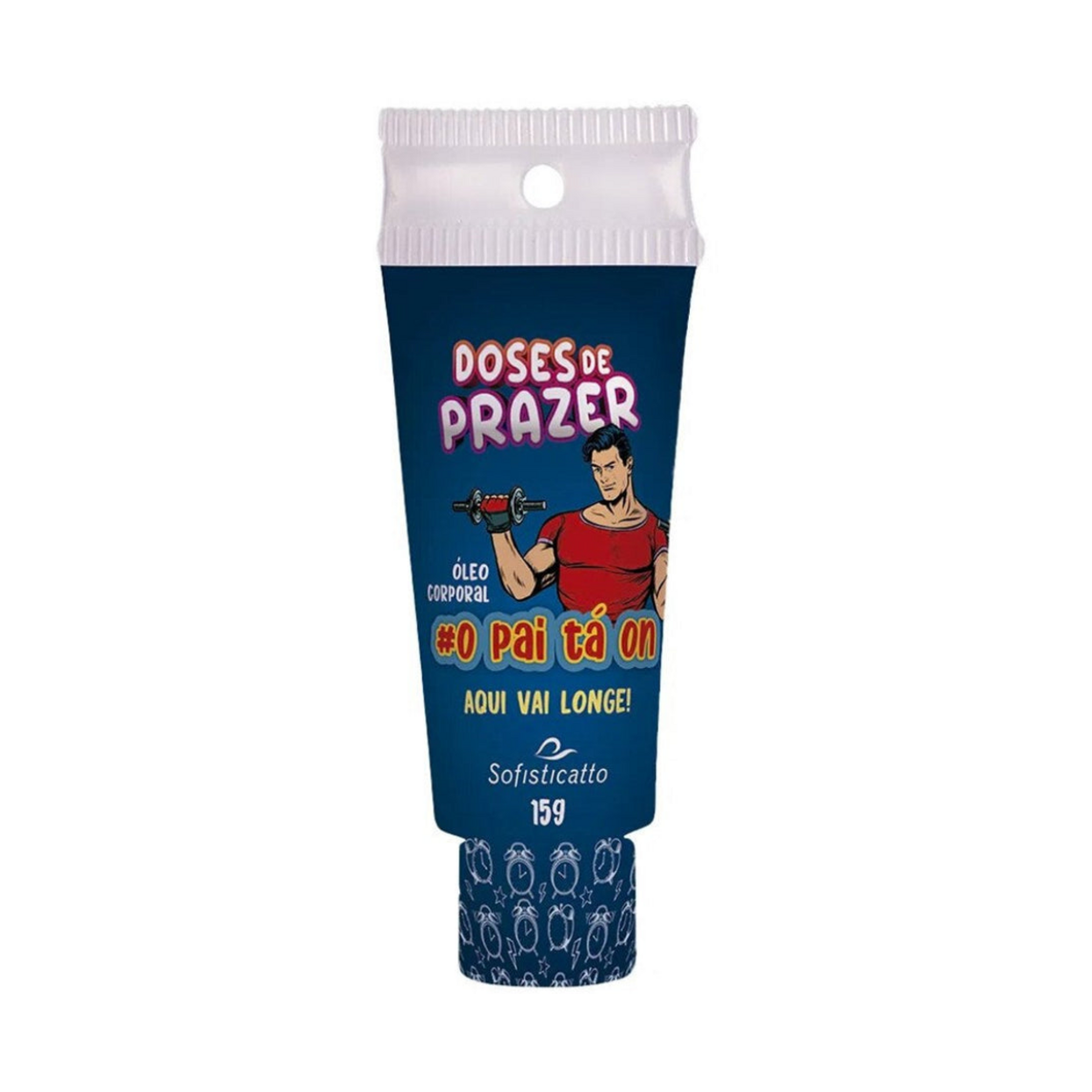 Gel Corporal Doses de Prazer #pai ta on 15mL Sofisticatto