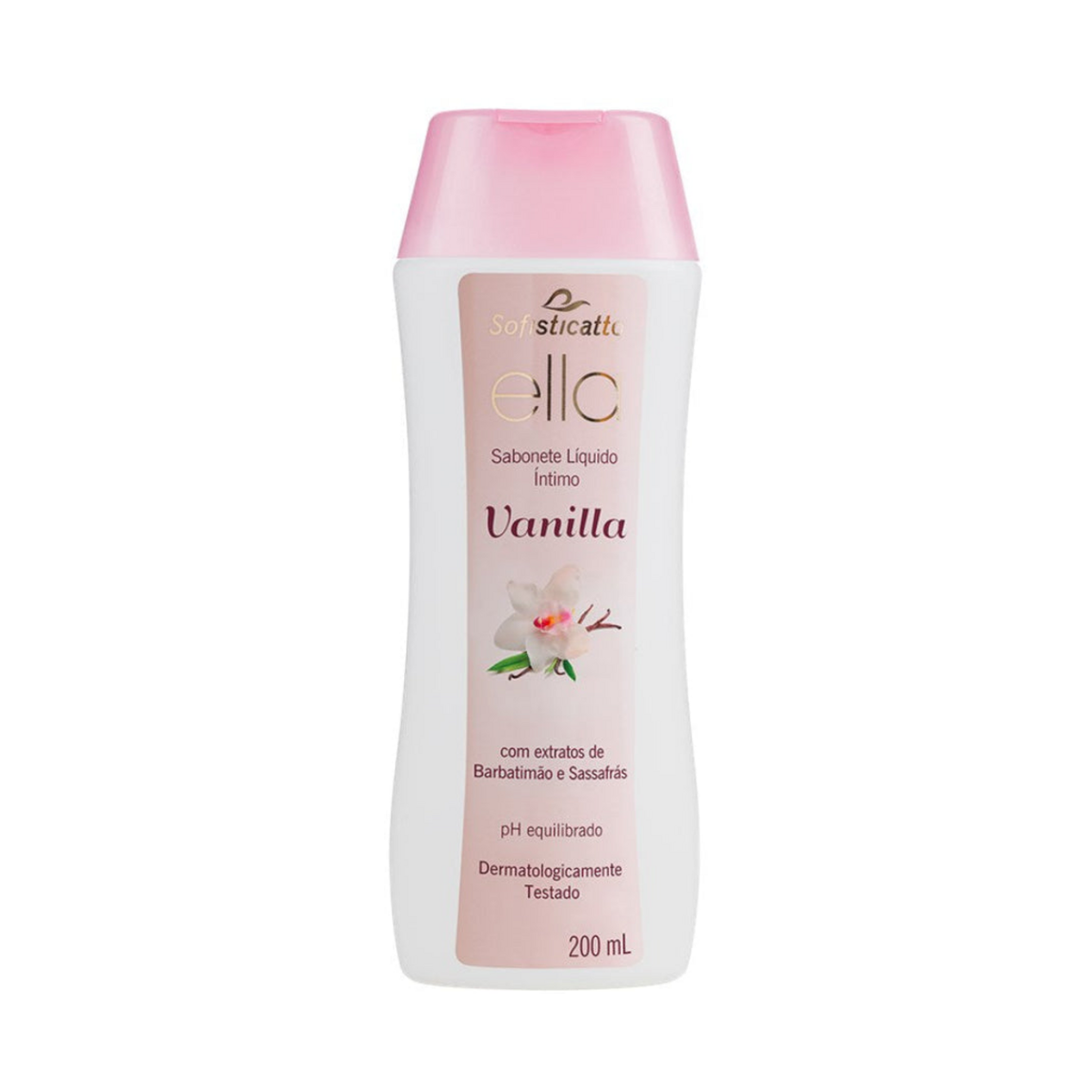 Sabonete Líquido Íntimo Ella Vanilla 200 ml