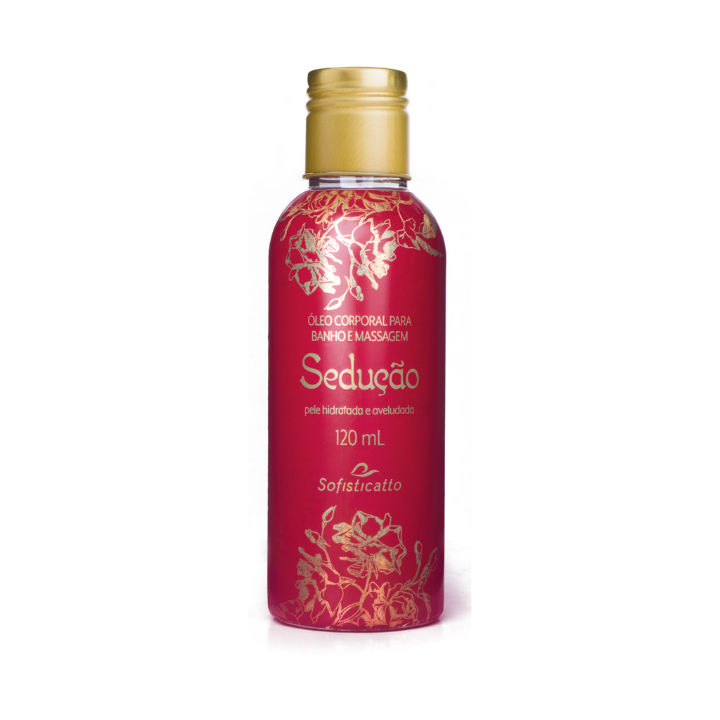 Oleo Corporal Para Banho e Massagem Sedução Sofisticatto 120ML