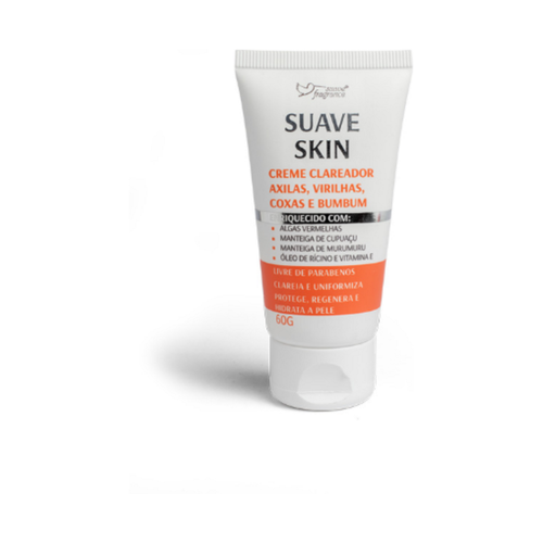 Creme Clareador Axilas, Virilhas, coxas e Bumbum  Suave Skin 60g Suave Fragrance
