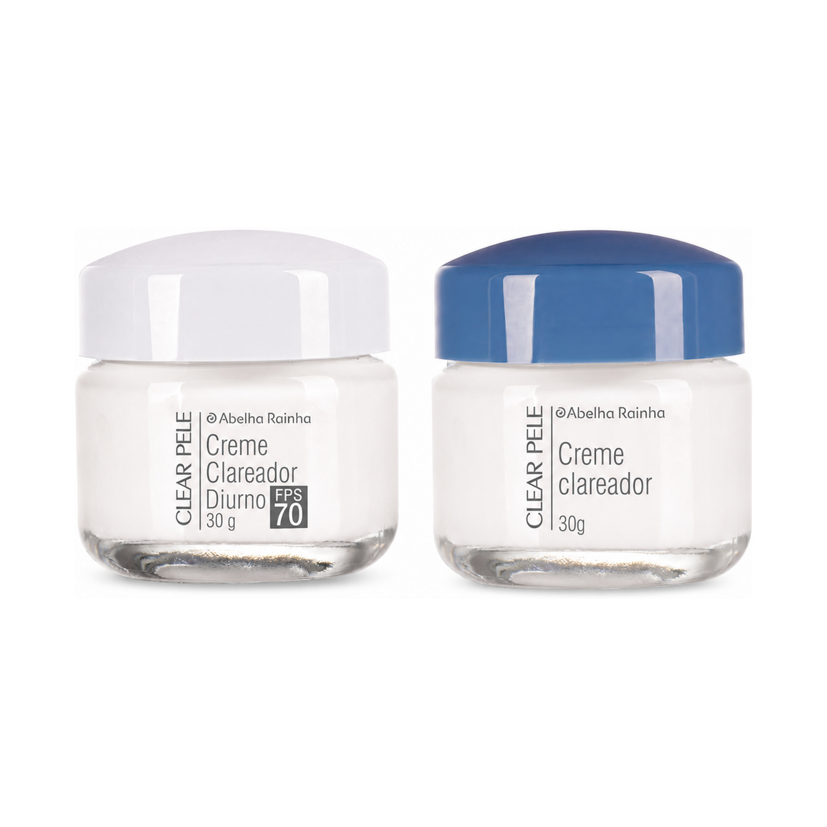 Abelha Rainha Clear Pele Kit Clear Pele Clareador Dia + Noite Manchas Faciais De Sol Melasma Espinhas Sardas Todo Tipo D