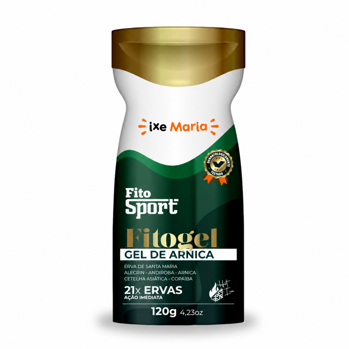 Fitogel FitoSport Gel Creme de Arnica 21 Ervas para Massagem
