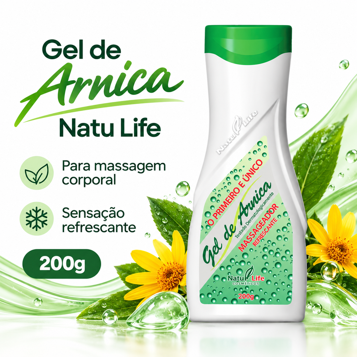 GEL DE ARNICA NATU LIFE 200 g