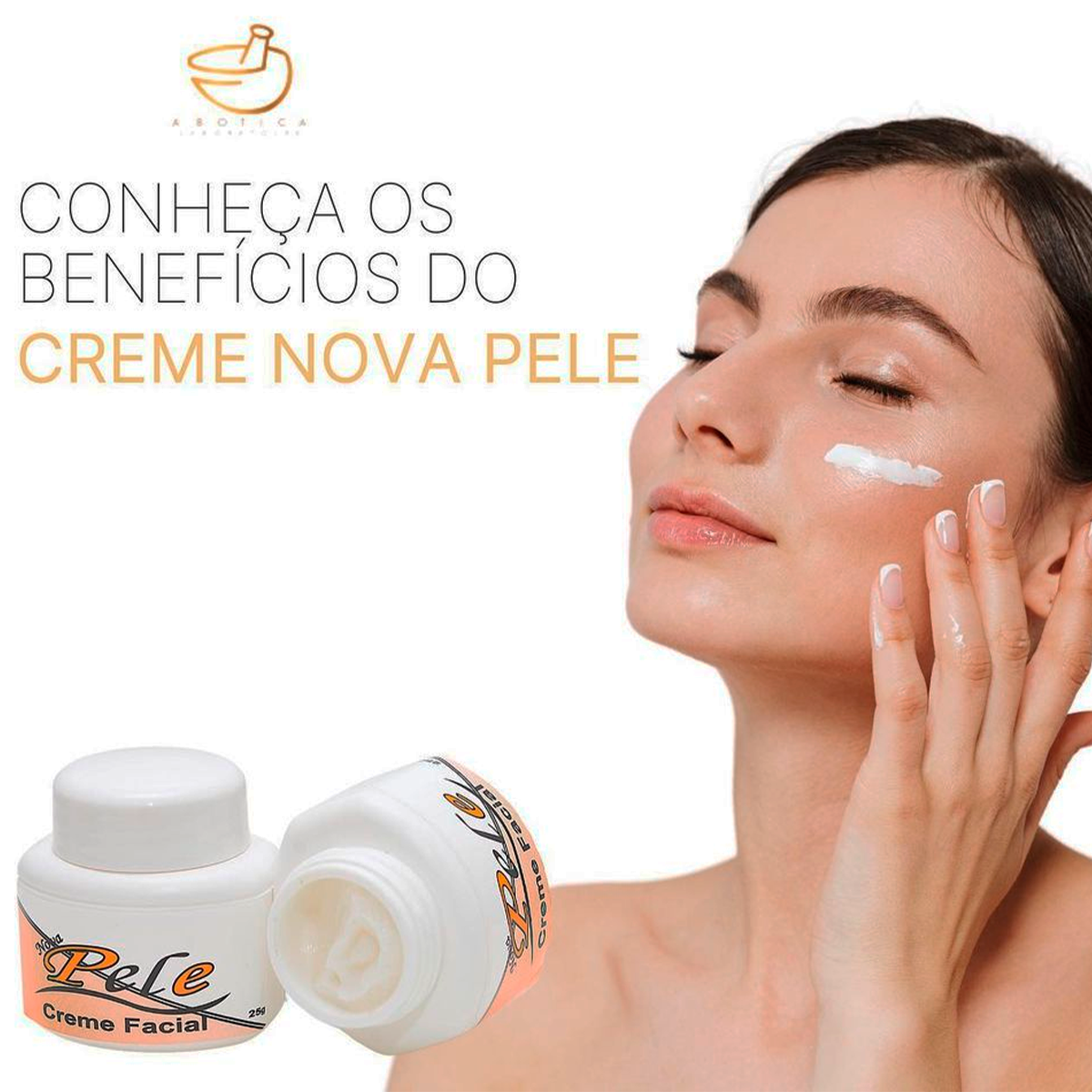 Creme Clareador Nova Pele Manchas De Melasma A Botica