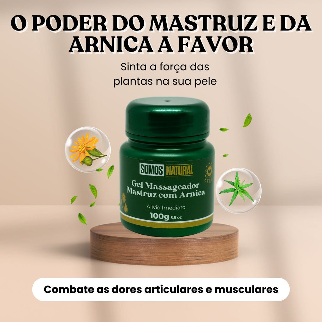 Gel pra Massagem Mastruz com Arnica