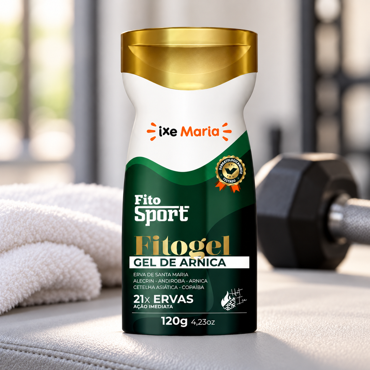 FitoSport 120g na rotina de autocuidado após o treino