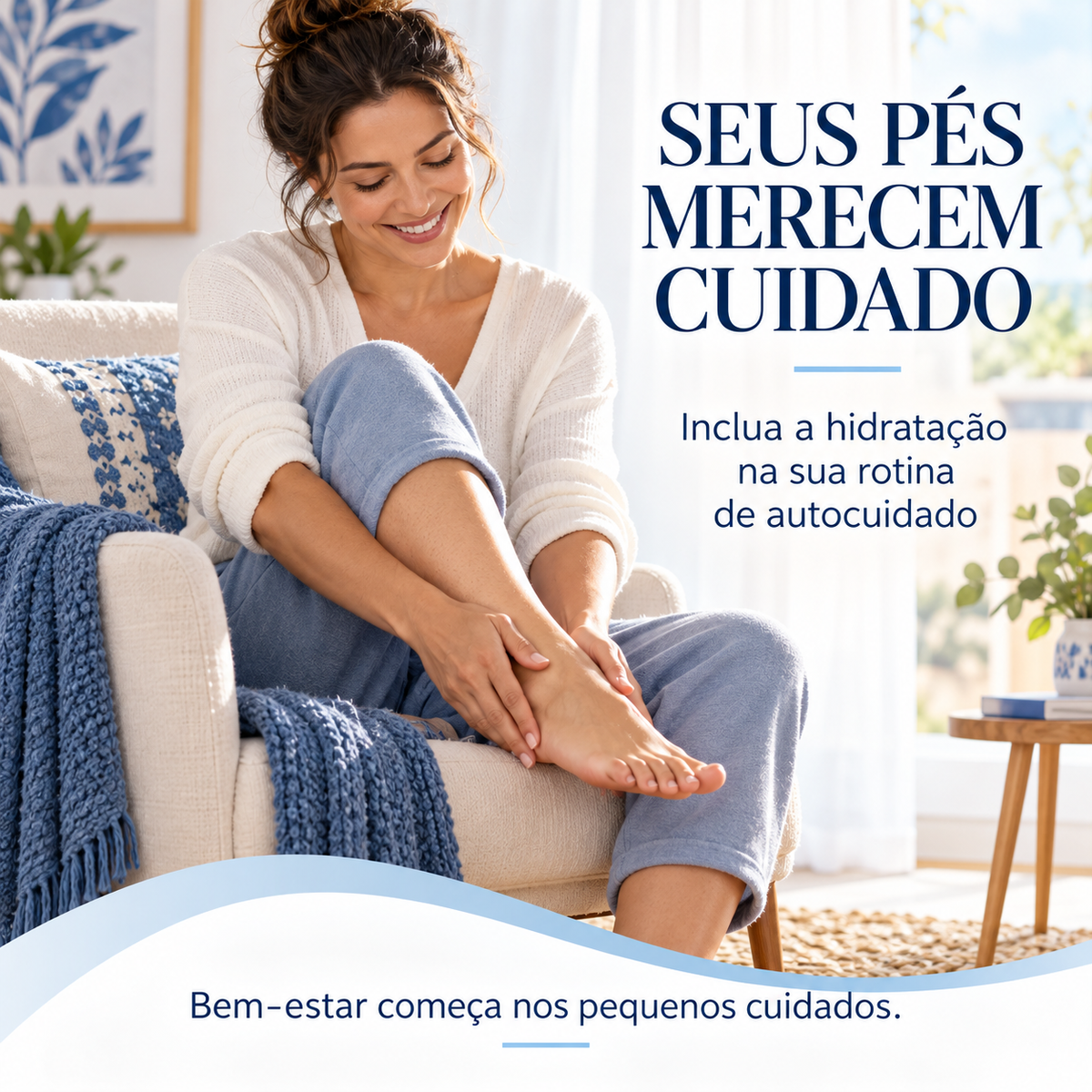 Hidrapés na rotina de hidratação e autocuidado dos pés