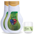 Kit 2 Gel Massageador Nocauteador + Pomada Bom medico