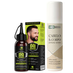 Tônico Capilar Escurecedor HX5000 Hábito + Perfume cabelo e corpo