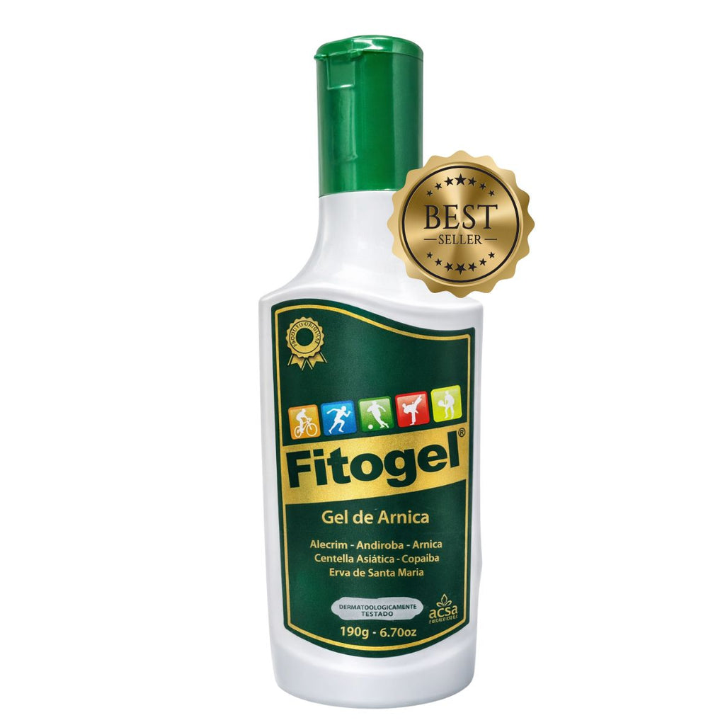 Fitogel Gel Creme de Arnica 200g com 21 Ervas para Massagem